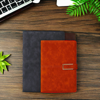 Cahier de notes en cuir PU à feuilles mobiles B5 avec finition souple et logo en relief personnalisé Couverture de journal en cuir végétalien en spirale de promotion