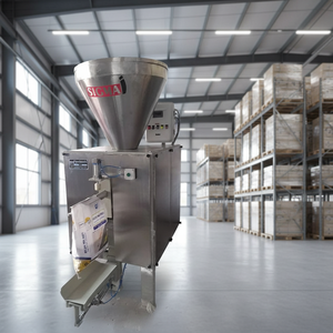 Machine de remplissage de sacs industriels avec pesage précis de poudre pour l'emballage de ciment, de mastic, de mortier et de mélanges secs - Product Image 1