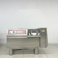 Machine de découpe automatique de cubes de viande semi-congelée avec moteur et composants de roulement de haute performance, grande capacité pour les usines de transformation de viande réfrigérée