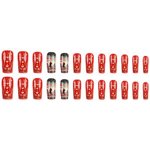 Fábrica <span class=keywords><strong>de</strong></span> moda barato al por mayor francés <span class=keywords><strong>de</strong></span> gama alta <span class=keywords><strong>puntas</strong></span> <span class=keywords><strong>de</strong></span> uñas postizas uñas largas <span class=keywords><strong>de</strong></span> <span class=keywords><strong>Ballet</strong></span> para dedo al por mayor uñas usables diseño 3D - Product Image 6