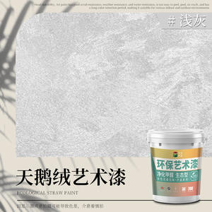 Pintura de Pared con Textura de Terciopelo Multicolor, Directo de Fábrica, Marca Privada, Revestimiento Acrílico a Base de Agua para Interiores, Bajo Olor - Product Image 4