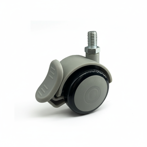 2 Zoll/50mm Rollen mit Bremse für Bürostuhl Wohnzimmermöbel Radrollen Stuhlrollen Ersatzräder für Stühle - Product Image 1