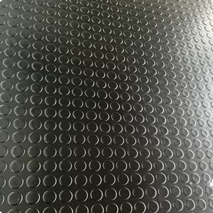 Tapis en caoutchouc Penny de conception de plancher en caoutchouc de goujon de pièce de monnaie pour l'entrepôt de fourgonnettes et le plancher de camion de bétail - Product Image 6