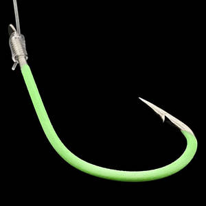 15-30 pièces/sac 12 #-28 # phosphorescent <span class=keywords><strong>fer</strong></span> aider jigbait crochet bateau pêche barbe nuit crochet - Product Image 6