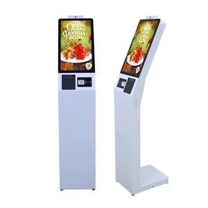 21.5 32 Inch Floor Stand Touch Kiosk Printer Qr <b>Code</b> Scanner and Card <b>Reader</b> Is Available Android Os and Window Os Support Kiosk - Product Image 1