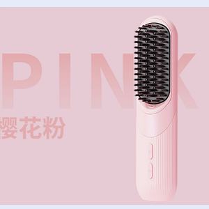Mini lisseur portable chauffant sans fil Type C pour coiffure – Brosse lissante sans fil - Product Image 6