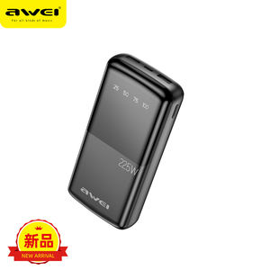 Awei 20000mAh Schlanke Powerbank Reiseladegerät Mini-Größe mit Schnellladefunktion 22,5W Superportable Externe LI-Polymer-Batterie - Product Image 6