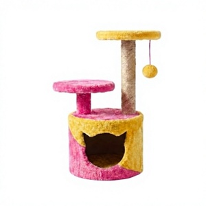 High Quality Amistar WhiskerWay Summit with Wood Material 3 Levels Durable <b>Cats</b> Small Animals All Sizes Carton - Product Image 1
