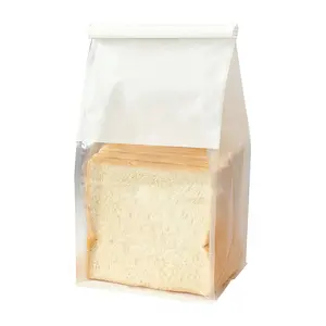 Spot Wholesale Toastplakjes Kunnen Worden Aangepast Bakolie-Proof Verpakkingsdraad Zelfsluitende Zak