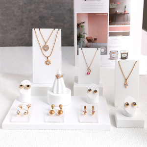 Tùy chỉnh vòng Stud Bông tai tay trang sức hiển thị đứng đồ trang sức bảng hiển thị hình ảnh trang sức hiển thị đạo cụ - Product Image 5