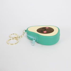 Oem borsa a forma di Avacado in Silicone con cinturino e portachiavi - Product Image 2