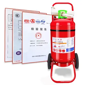 Abc Dry Powder/Chemical Fire Extinguisher 20kg 30kg Co2 Wheeled Trolley Fire Extinguisher