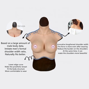 Expédition Rapide, Vente Flash, Dernière Version, Prothèses Mammaires en Gel de Silicone/Coton de Haute Qualité, Taille H, <span class=keywords><strong>3</strong></span> Couleurs, Marque SentryMed - Product Image 4
