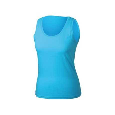 Ladies' Breathable Single Jersey Tank Top Classic Sleeveless 3D Pattern Shirt with Custom Logo Seamless Design