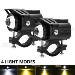 2X 9-32V 60W ไฟหน้าหมอกแฟลชไลท์สปอตไลท์ไฟ LED สีเหลืองสีขาวสำหรับรถยนต์/รถจักรยานยนต์ - Product Image 1