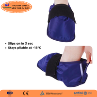 Manchon de thérapie chaude/froide réutilisable de classe I pour chaussures, enveloppe en gel pliable pour le pied, soulagement post-opératoire des entorses, conception à enfiler, s'adapte parfaitement