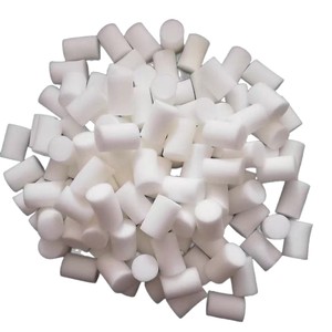 Éponge de nettoyage en polyuréthane haute densité blanche pour tuyaux de chauffage par le sol, 3x2cm, 3x2.5cm, forme ronde circulaire - Product Image 3