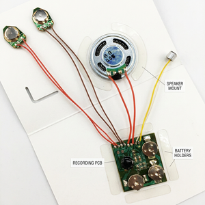 6'sec to 60'sec recordable greeting card recording IC chip - Product Image 3