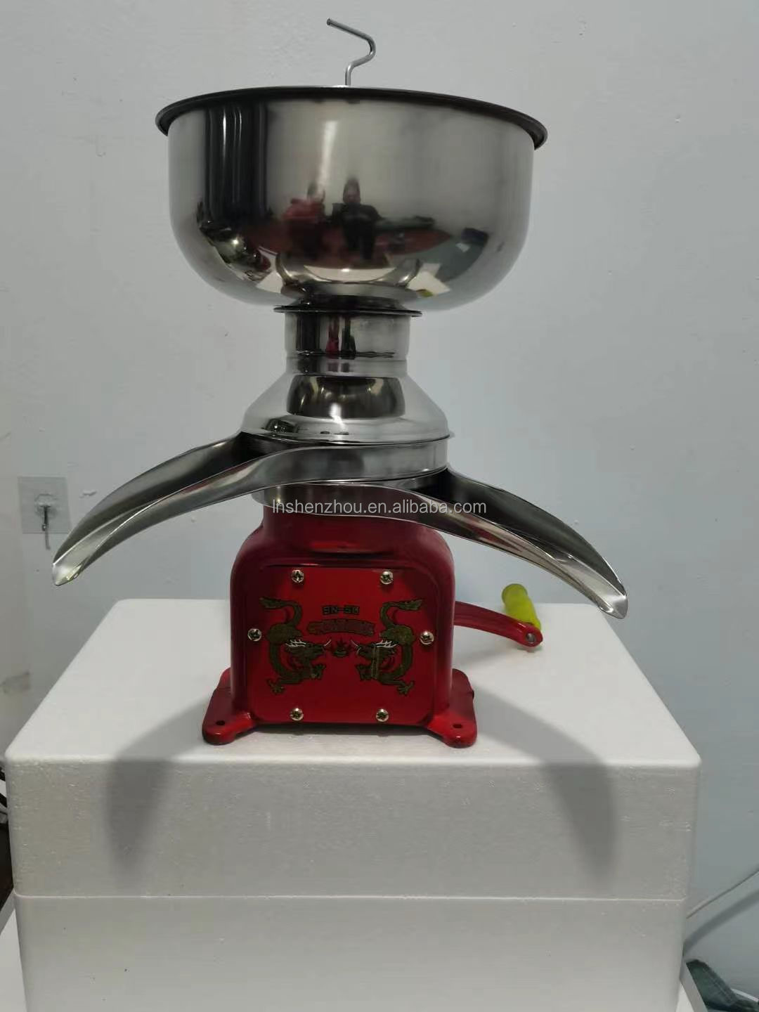 Milch-Sahne Separator Elektrisch – 50 L/h, 9800–11000 U/min, 30W, Einstellbares Rahm-Magermilch-Verhältnis, Für Bauernhof & Haus, 5L Tank