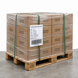 Robinet d'arrêt d'angle en laiton fileté NPT sans plomb <span class=keywords><strong>pour</strong></span> robinet de toilette, alimentation en eau, plomberie, machine à laver - Product Image 5
