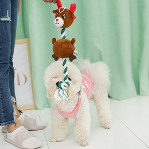 Wholesale Durable Christmas <strong>Dog</strong> Gifts Santa Claus <strong>Dog</strong> Chew <strong>Push</strong> Rope <strong>Toys</strong> - Product Image 6