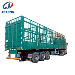 Venta Directa de Fábrica: Semirremolque de Acero Reforzado de 3 y 4 Ejes para Ganado con Capacidad de Carga de 50T, 60T y 70T - Product Image 3