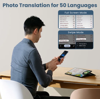 Dispositif de traduction linguistique intelligent IFLYTEK prenant en charge 60 langues, traduction vocale et de texte en temps réel, traduction hors ligne pour les voyages d'affaires