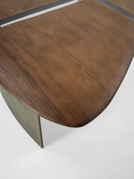 Ensemble de table basse triangulaire de style moderne avec plateau en bois et base en acier inoxydable pour salon