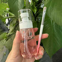 Pinceau de maquillage liquide au parfum de pastèque Nettoyant éponge de beauté Nettoyant avec boîte d'emballage personnalisée