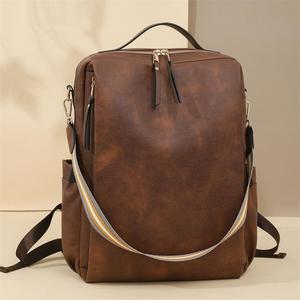 <span class=keywords><strong>Sac</strong></span> <span class=keywords><strong>à</strong></span> <span class=keywords><strong>dos</strong></span> pour femmes de style <span class=keywords><strong>vintage</strong></span> avec plusieurs compartiments, pour le travail et les loisirs, grand <span class=keywords><strong>sac</strong></span> <span class=keywords><strong>à</strong></span> <span class=keywords><strong>dos</strong></span> en <span class=keywords><strong>cuir</strong></span> PU - Product Image 1