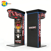 Machine de jeu d'arcade électronique de boxe à monnayeur, durable pour usage extérieur, Dragon Punch, construction métallique personnalisable, version anglaise CE