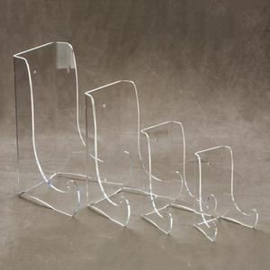Different Size Premium Quality Clear Traditional Acrylic Plate Stand <strong>Picture</strong> Photo Frame Stand <strong>Holder</strong> - Product Image 1