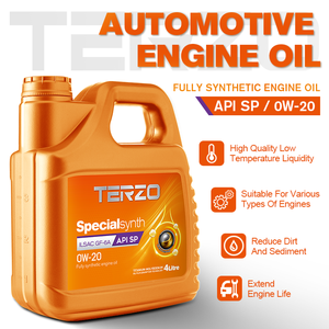 שמן מנוע TERZO <span class=keywords><strong>SAE</strong></span> <span class=keywords><strong>10W40</strong></span> 5W30 5W40 0W20 API SP ACEA A3/B4 OEM יצרן מקורי 4 ליטר חומר סיכה לרכב סינתטי תוקף 5 שנים - Product Image 3
