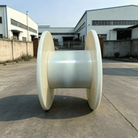 Bobine industrielle opaque non transparente, résistante aux hautes températures, vide, en plastique, pour le bobinage de câbles de stator de moteur