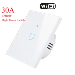 86 تطبيق جوال التحكم WiFi الذكية جدار الكهربائية مسة خفيفة 1G/ 2G/ 3G الطاقة تعمل باللمس الجدار التبديل