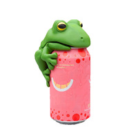 Couvre-boîte de soda en plastique en forme de grenouille, étanchéité anti-fuite pour Coca-Cola et autres boissons