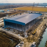 Atelier de transformation agroalimentaire au Kenya construit avec des kits en acier préfabriqués pour le stockage des aliments et les installations de production agricole
