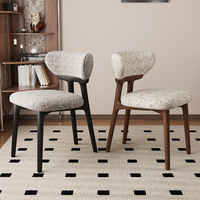 Coussin de siège en lin moderne, chaise de salle à manger en bois, mobilier polyvalent pour la maison, salon, chambre à coucher, hôtel, utilisation en extérieur