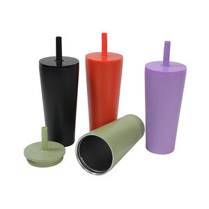 Termo de acero inoxidable de gran capacidad para exteriores, taza esmerilada de gran valor de color, suministro directo de fábrica transfronterizo para Amazon - Product Image 3