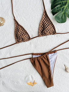 2024 nouveauté vente chaude <span class=keywords><strong>Bikini</strong></span> avec couvrir tissu spécial haute qualité maillots de bain ensemble pour les femmes - Product Image 6