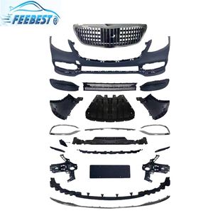 Parachoques trasero delantero para mercedes-benz Clase S W222, Kit de carrocería de alta calidad, modificado a <span class=keywords><strong>Maybach</strong></span> - Product Image 6