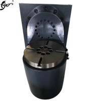 Mesa Rotatoria CNC de 5 Ejes Tiger Source Factory de 180 mm, Mesa Rotatoria con Eje BC, Mesa Rotatoria para Fresado