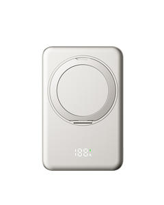 Soporte Giratorio para Carga Rápida Inalámbrica, Banco de Energía Ultrafino de Plástico de 10000 mAh, <span class=keywords><strong>Cargador</strong></span> Portátil de Carga Rápida - Product Image 6