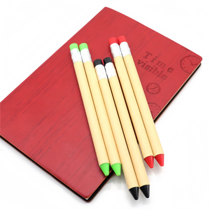Bolígrafos Promocionales Personalizados con Impresión, Compra al por Mayor, Bolígrafos Económicos con Borrador en la Parte Superior - Product Image 4