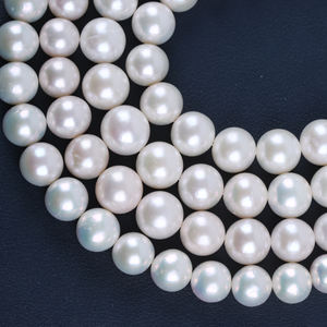 הסיטונאי של 11-13 מ "מ עגולה לבן-גדילי מים מתוקים טבעיים - Product Image 6