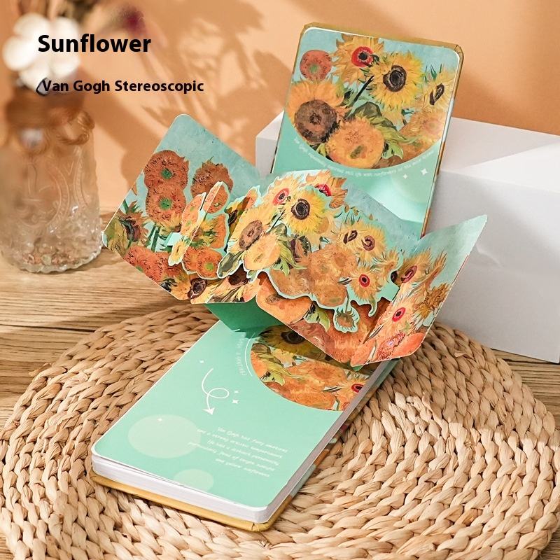 Van Gogh 3D Livre Tournesol