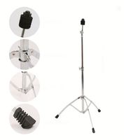 Batterie de percussions portable verte 5 fûts + 2 cymbales, nouveau style, avec support et pédales, en métal, pour jazz, vente en gros pour débutants, enfants, studio, scène, OEM