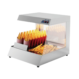 Vitrina Calentadora Eléctrica Comercial de Acero Inoxidable para Papas Fritas y Snacks para Restaurantes - Product Image 1