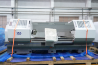 Torno CNC DL CKA6163 de Bancada Plana Horizontal, Giro de 630 mm, 11 kW, Torreta de 4/6/8 Estaciones, Control FANUC/GSK