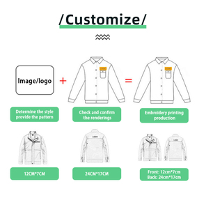 Áo khoác an toàn phản quang bằng cotton bền, thoáng khí, độ phản quang cao, đạt tiêu chuẩn ANSI Class 2 và EN ISO Class 2, dành cho công nghiệp - Product Image 2